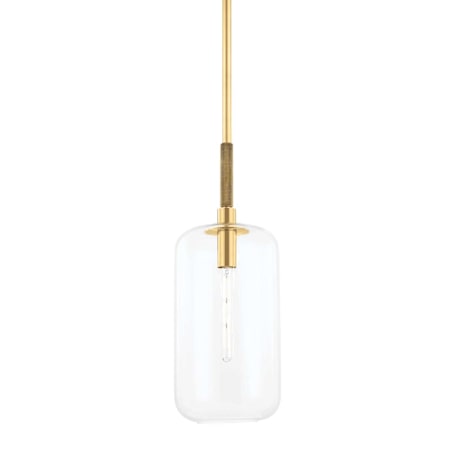 Hudson Valley Lighting Lenox Hill 11" Wide Pendant Aged Brass