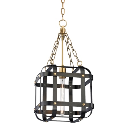 Hudson Valley Lighting Colchester Single Light 12" Wide Pendant Aged Old Bronze