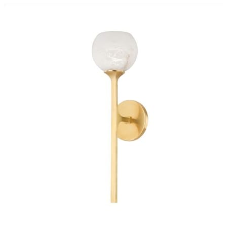 Hudson Valley Lighting Melton 19" Tall LED Wall Sconce Aged Brass