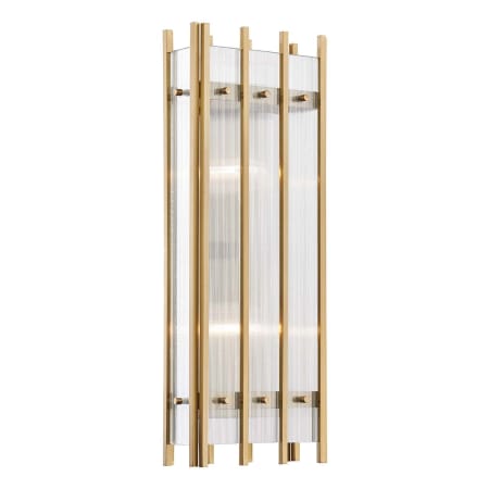 Hudson Valley Lighting Wooster 2 Light 21" Tall Wall Sconce Aged Brass