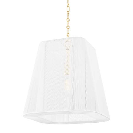 Hudson Valley Lighting Verona Beach 20" Wide Pendant Aged Brass