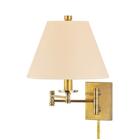 Hudson Valley Lighting Claremont 16" Tall Wall Sconce Aged Brass
