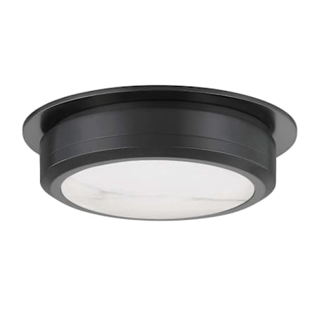 Hudson Valley Lighting Greenport 14" Wide LED Flush Mount Drum Ceiling Fixture Old Bronze