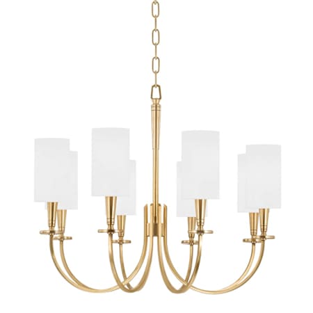 Hudson Valley Lighting Mason 8 Light 27" Wide Chandelier Aged Brass