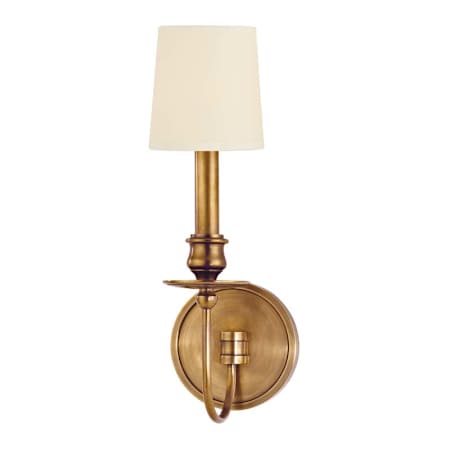 Hudson Valley Lighting Cohasset Single Light 14" Tall Wall Sconce Aged Brass