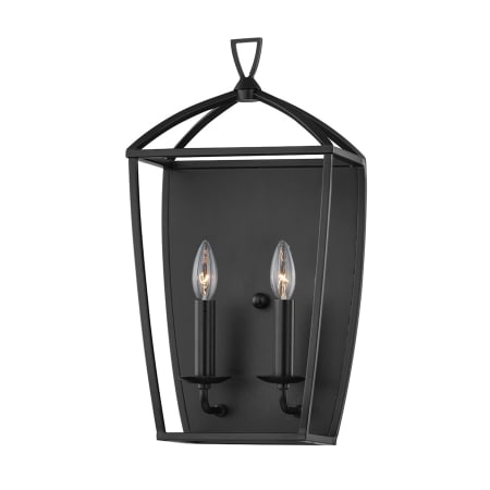 Hudson Valley Lighting Bryant 2 Light 19" Tall Wall Sconce Aged Iron