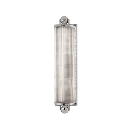 Hudson Valley Lighting Mclean 2 Light 5" Wide Bath Bar Polished Nickel