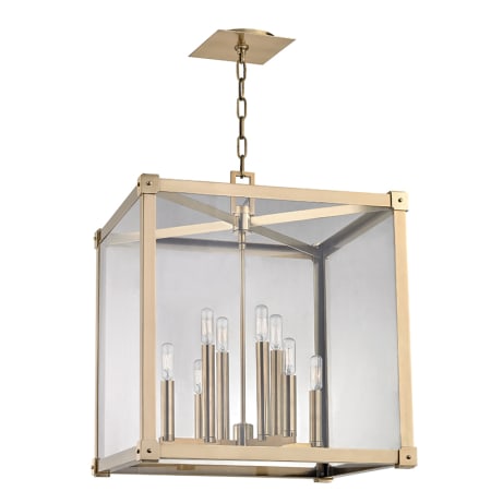 Hudson Valley Lighting Forsyth 8 Light 20" Wide Taper Candle Chandelier Aged Brass