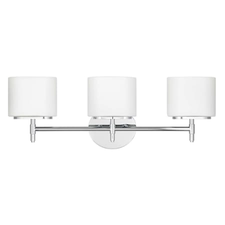 Hudson Valley Lighting Trinity 3 Light 22" Wide Bathroom Vanity Light Polished Chrome
