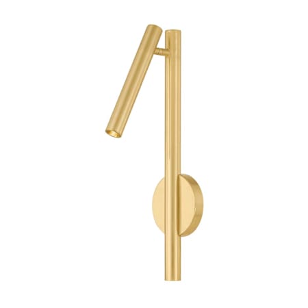 Hudson Valley Lighting Circleville 22" Tall Wall Sconce Aged Brass