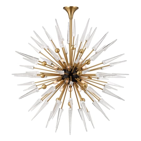 Hudson Valley Lighting Sparta 18 Light 48" Wide Sputnik Chandelier Aged Brass