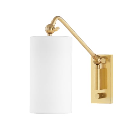 Hudson Valley Lighting Wayne 12" Tall Wall Sconce Aged Brass