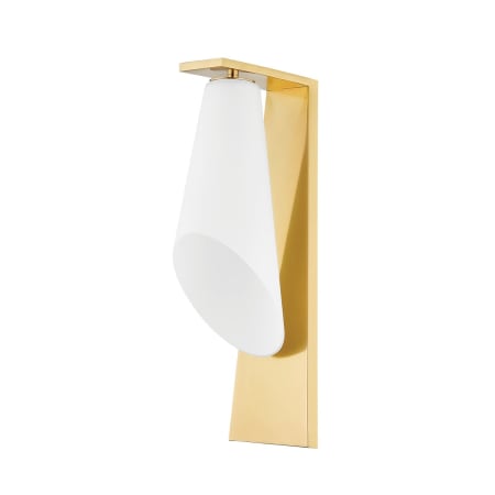 Hudson Valley Lighting Andros 17" Tall Wall Sconce Aged Brass