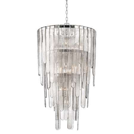 Hudson Valley Lighting Fenwater 16 Light 26" Wide Pendant Polished Nickel