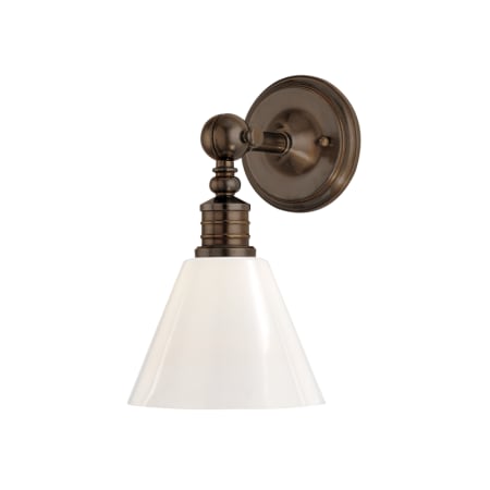Hudson Valley Lighting Darien Single Light 14" Tall Wall Sconce Distressed Bronze