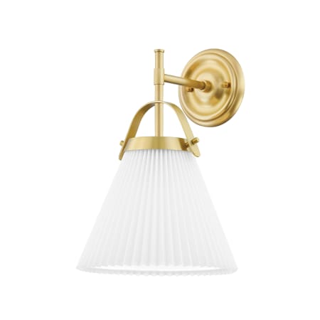 Hudson Valley Lighting Aldridge 17" Tall Wall Sconce Aged Brass