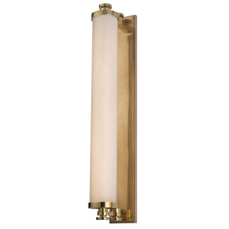 Hudson Valley Lighting Sheridan Single Light 3" Wide Integrated LED Bath Bar Aged Brass