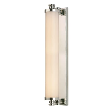 Hudson Valley Lighting Sheridan Single Light 3" Wide Integrated LED Bath Bar Polished Nickel