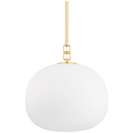 Hudson Valley Lighting Julien 2 Light 13" Wide LED Bathroom Vanity Light Aged Brass