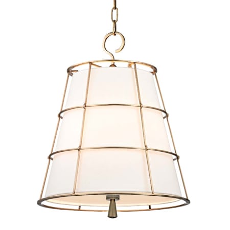 Hudson Valley Lighting Savona 3 Light 18" Wide Pendant Aged Brass