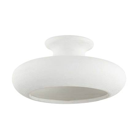 Hudson Valley Lighting Annie 16" Wide Semi-Flush Ceiling Fixture Aged Brass