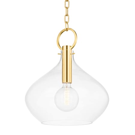Hudson Valley Lighting Lina 17" Wide Pendant Aged Brass