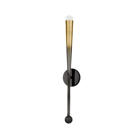 Hudson Valley Lighting Adley 28" Tall Wall Sconce Gradient Brass