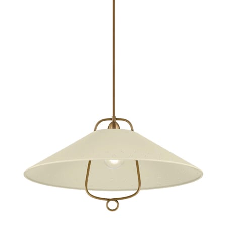 Hudson Valley Lighting Pawley 24" Wide Pendant Historic Bronze / Soft Sand