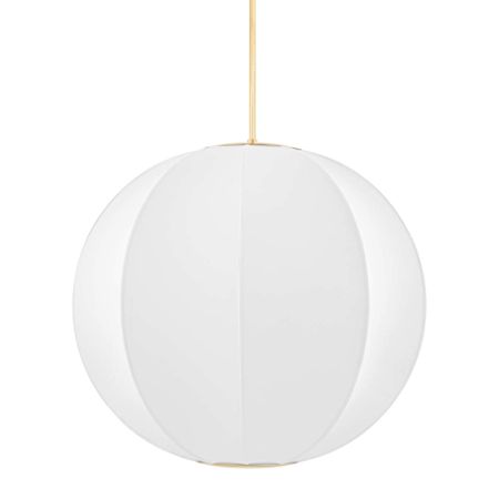 Hudson Valley Lighting Jupiter 2 Light 28" Wide Pendant Aged Brass