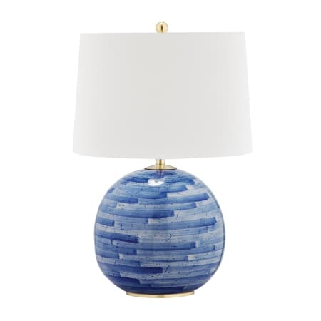 Aged Brass / Blue / White