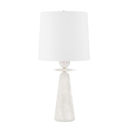 Hudson Valley Lighting Montgomery 30" Tall Vase Table Lamp Aged Brass