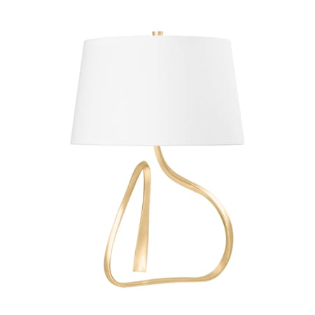 Hudson Valley Lighting Tharold 26" Tall Accent Table Lamp Vintage Gold Leaf