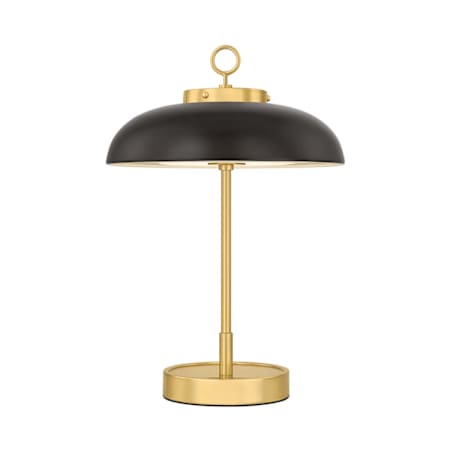 Hudson Valley Lighting Hector 16" Tall LED Buffet Table Lamp Aged Brass / Distressed Bronze