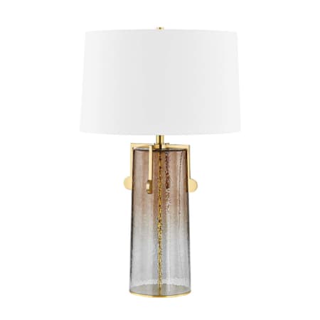 Hudson Valley Lighting Wildwood 30" Tall Accent Table Lamp Aged Brass
