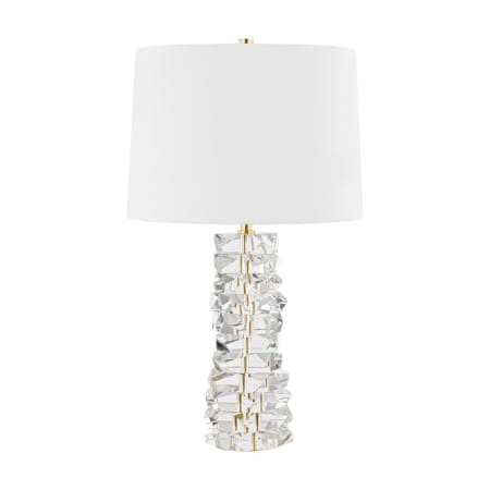 Hudson Valley Lighting Bellarie 29" Tall Table Lamp Aged Brass