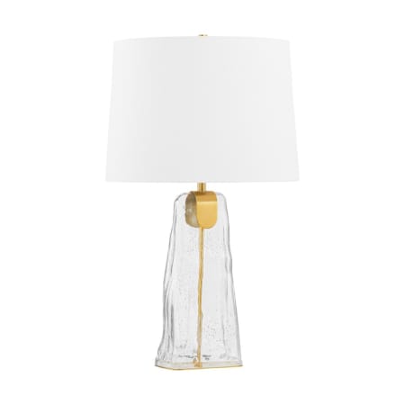 Hudson Valley Lighting Midura 28" Tall Table Lamp Aged Brass