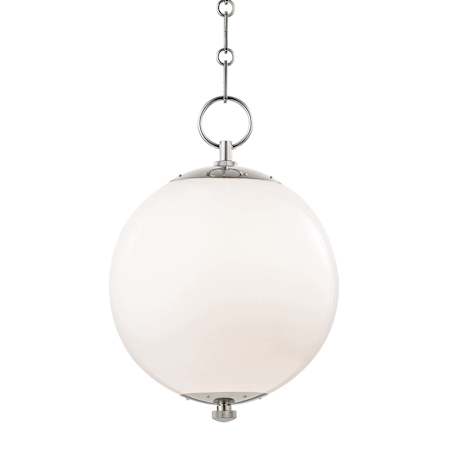 Hudson Valley Lighting Sphere No.1 Single Light 12" Wide Pendant Polished Nickel