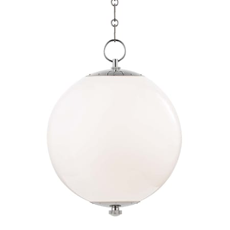 Hudson Valley Lighting Sphere No.1 Single Light 16" Wide Pendant Polished Nickel