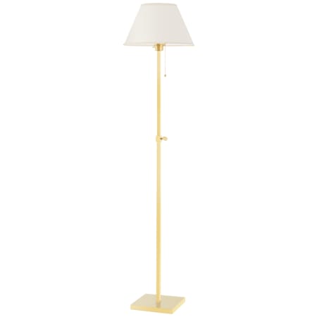 Hudson Valley Lighting Leeds 52" Tall Buffet Floor Lamp Aged Brass