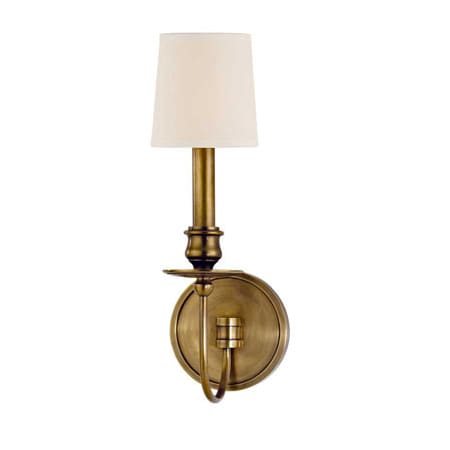 Hudson Valley Lighting Cohasset Single Light 14" Tall Wall Sconce Aged Brass