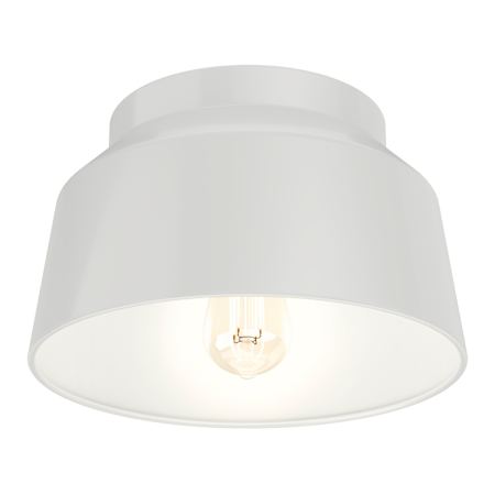 Hunter Cranbrook 12" Wide Flush Mount Ceiling Fixture Dove Grey