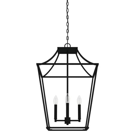 Hunter Laurel Ridge 4 Light 19" Wide Taper Candle Pendant Natural Iron