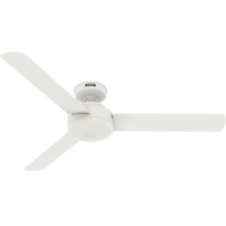 Hunter Presto 52" 3 Blade Hanging Indoor Ceiling Fan with Wall Control Matte White