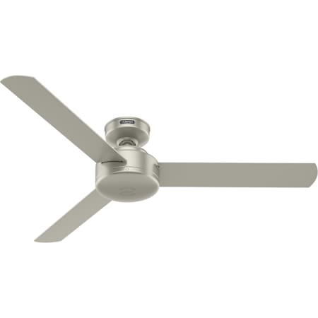 Hunter Presto 52" 3 Blade Hanging Indoor Ceiling Fan with Wall Control Matte Nickel