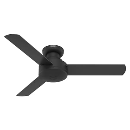 Hunter Presto 44" 3 Blade Hugger Indoor Ceiling Fan with Wall Control Matte Black