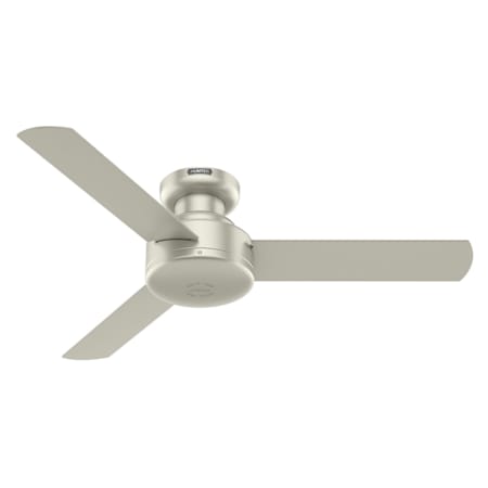 Hunter Presto 44" 3 Blade Hugger Indoor Ceiling Fan with Wall Control Matte Nickel
