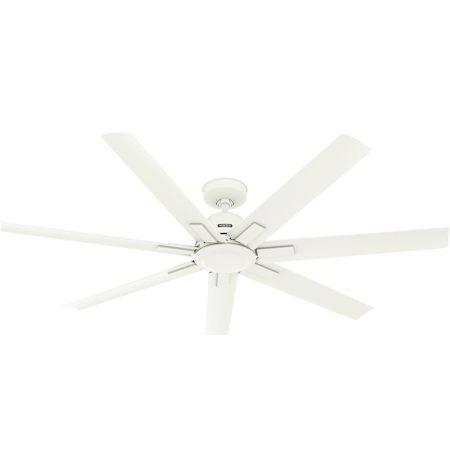 Hunter Downtown 60" 7 Blade Indoor / Outdoor Ceiling Fan with Wall Control Matte White