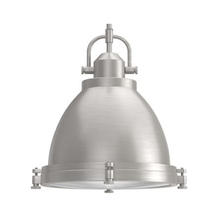 Hunter Bridgemoor 2 Light 14" Wide Pendant Brushed Nickel