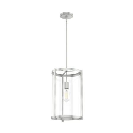 Hunter Astwood 12" Wide LED Pendant Brushed Nickel