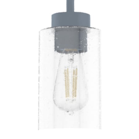 Hunter Hartland 4" Wide Mini Pendant Indigo Blue